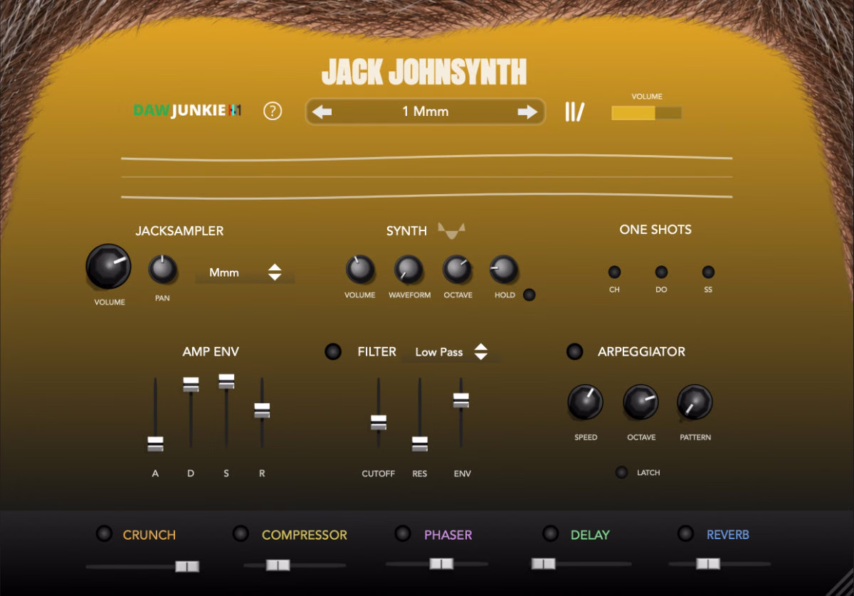 Jack Johnsynth: Free Vocal Hybrid Synth Plugin by DAWJunkie