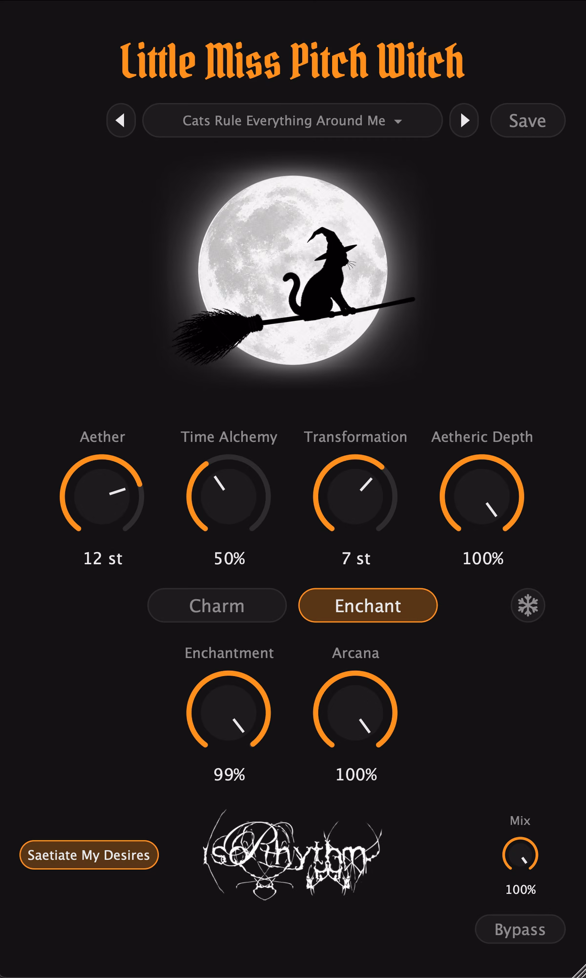 Little Miss Pitch Witch: Free Pitch Shifter Plugin by Isorhythm