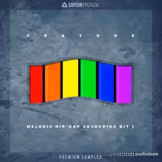 Capsun ProAudio Crayons Melodic Hip Hop Colouring Kit [WAV]