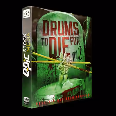 Epic Stock Media Drums To Die For Vol.2 [WAV]