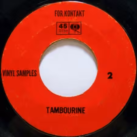PastToFutureReverbs Vinyl Tambourine Vol.2 For Kontakt! [KONTAKT]