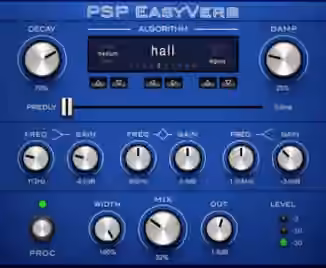 PSPaudioware PSP EasyVerb v2.0.0 [MacOSX]