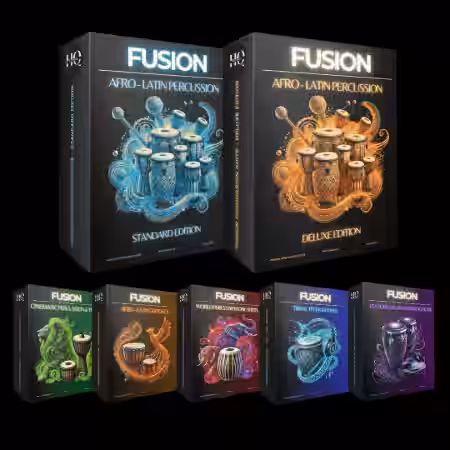 Rhythm HQ Fusion Afro Latin Percussion Suite Deluxe Edition [WAV, MiDi]