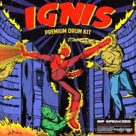 Rip Speakers Ignis Hard Trap Hip Hop Drum Kit [WAV]