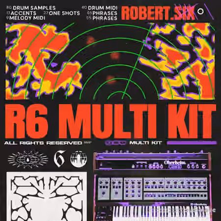 Robert6 R6 Multi Kit [WAV, MiDi, Synth Presets]