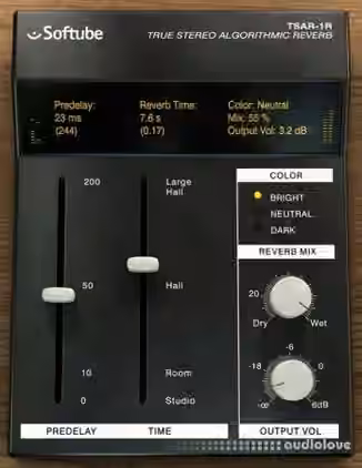 Softube TSAR-1R Reverb v2.5.9v2.5.9 REPACK [WiN]