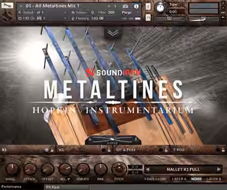 Soundiron Hopkin Instrumentarium Metaltines [KONTAKT]