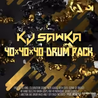 Splice Sounds KJ Sawka 40x40x40 Drum Pack [WAV, AiFF]