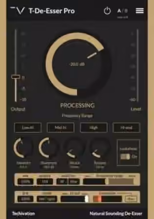 Techivation T-De-Esser Pro v1.1.15 [WiN]