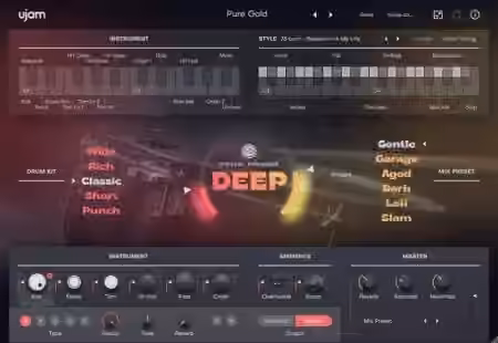 UJAM Virtual Drummer Deep v2.4.1 Fixed [WiN]