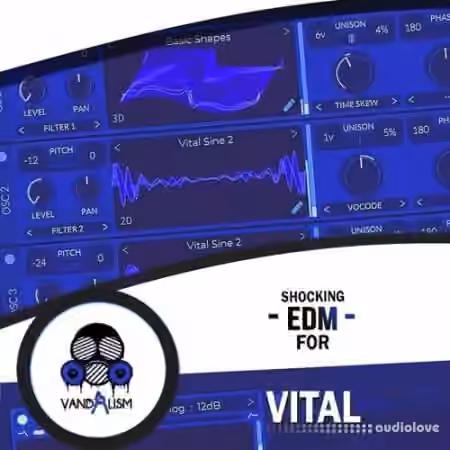 Vandalism Shocking EDM For Vital [Synth Presets]